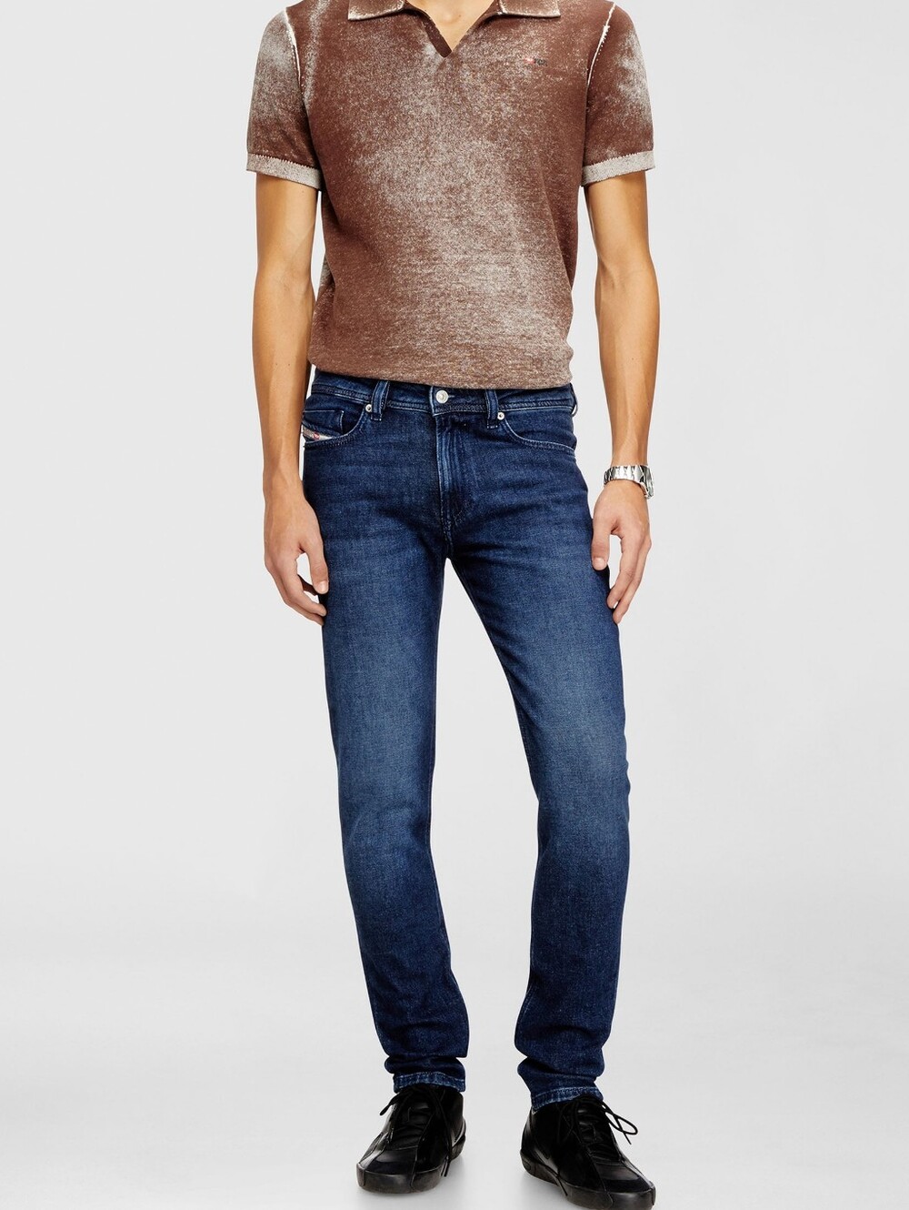 Diesel Sleenker Men's 32X34 Low Waist Skinny Fit Denim Jeans New